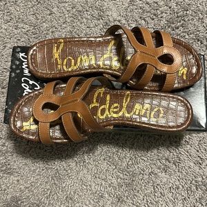 Sam Edelman Brown Leather sandals; size 9